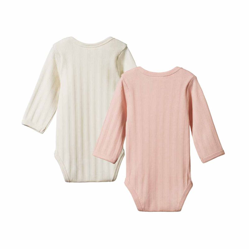 Nature Baby L/S Bodysuit Derby 2 Pack image number 1
